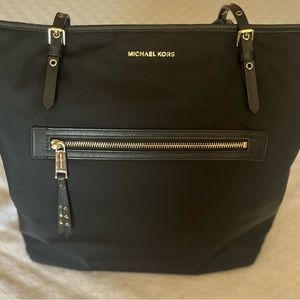 Michael Kors medium size black nylon bag
